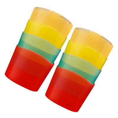 SECFOU 8pcs Plastic Biscuit Rack and Tea Bag Holder Clip for Cup