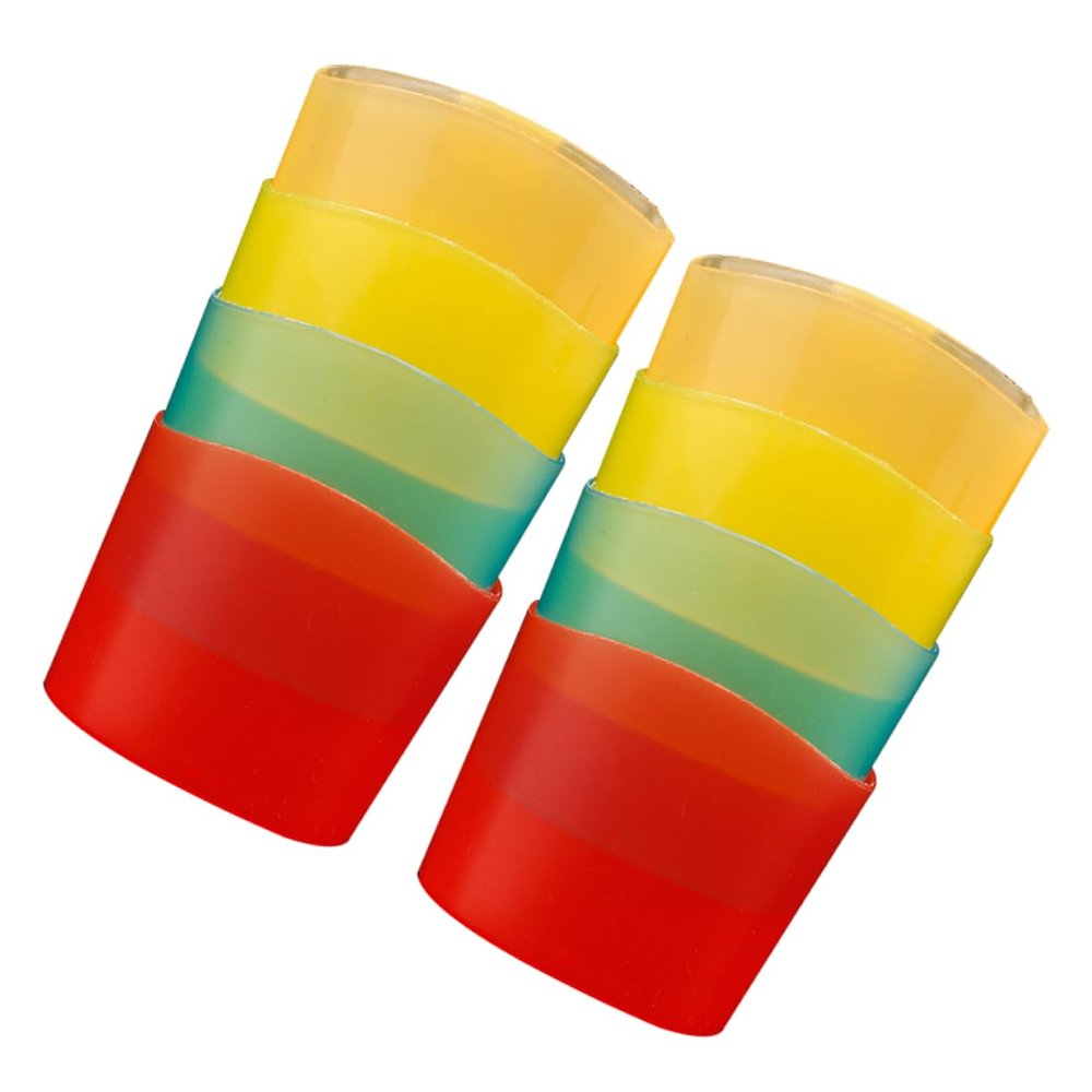 SECFOU 8pcs Plastic Biscuit Rack and Tea Bag Holder Clip for Cup