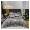 Egyptian Cotton Bedding Set 4pcs King Queen Size Sheet Comforter Cover Pillowcase Bedlinen,Bed view 1