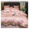Egyptian Cotton Bedding Set 4pcs King Queen Size Sheet Comforter Cover Pillowcase Bedlinen,Bed view 2