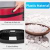 BestOffice Trash Can Broken-Resistant Plastic Touch Free High-Capacity Garbage Can with Lid for Bedroom Bathroom Home Office 49 Liter 13 Gallon Trash Can Automatic Kitchen Trash Can view 4