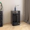 Robot Vacuum Hidden Storage Stand with Wheels, Acrylic Side Table Tall 80cm, Over The Robot Vacuum Cleaner Storage Cabinet for Living Room Home Office(50 * 30 * 78cm) view 2