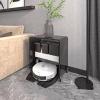 Robot Vacuum Hidden Storage Stand with Wheels, Acrylic Side Table Tall 80cm, Over The Robot Vacuum Cleaner Storage Cabinet for Living Room Home Office(50 * 30 * 78cm) view 4
