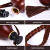 Gourd Bottle Traditional Gourd Beverage Container Water Bottle Drinking Gourd Handcrafted Role-Playing Prop for Daily Drinking Outdoor Activities and Home Decor Gourd Water Bottle Bottle Gourd Drink view 2