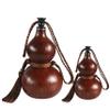 Gourd Bottle Traditional Gourd Beverage Container Water Bottle Drinking Gourd Handcrafted Role-Playing Prop for Daily Drinking Outdoor Activities and Home Decor Gourd Water Bottle Bottle Gourd Drink view 3