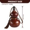 Gourd Bottle Traditional Gourd Beverage Container Water Bottle Drinking Gourd Handcrafted Role-Playing Prop for Daily Drinking Outdoor Activities and Home Decor Gourd Water Bottle Bottle Gourd Drink view 4