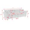 Guo Baitur 3 Seater Couch/Sofa - Versatile and Comfortable for Your Living Space view 2