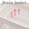 CKKNILV Trolley Rolling Cart, Storage On Wheels,Utility Metal Cart Kitchen Serving Cart with 1 Top Handle 4 Lockable Casters and 3 Mesh Storage Baskets for Bathroom, Kitchen, Bl view 4