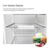 CKKNILV Storage Cart Kitchen Cart Kitchen Rack Multi-Layer Storage Stand with 3 Slide-Out Mesh Baskets Wheel Trolley Household Multi-Function Storage Trolley Cart view 4