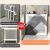 Snaweo Radiator Cover, Heating Cabinet Shelf, Modern Radiator Cover Grill Shelf Cabinet, Vented Safety Steam Decorative Radiator Cover, Hide Cluttered Pipes, Living Room Furniture(L80xH70xW20cm) view 3