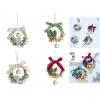 NIHUIFA Christmas Wreath Decoration for Window Display Create Festive Atmospheres with Exquisite Craftsmanship for Holiday view 2