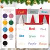 SINKSONS Personalized Christmas Stockings - 18" - Custom Embroidered Name & 3D Gnomes - Exquisite Stockings for Family Stairs, Fireplace Hanging Xmas Home Decor (4 pcs) view 3