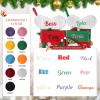 SINKSONS Custom Cat Dog Christmas Stockings  Personalized Embroidered Name Xmas Stockings  Unique Bone Shape Stockings for Pets, A Perfect Addition to Christmas Decorations (4 pcs) view 4
