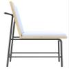 Alpine Furniture Sloane Set of 2 Metal Side Dining Chairs in Natural Driftwood view 4