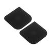 AUTSUPPL 2pcs Non-slip Cream Scrapers Ergonomic Dough and Cake Smoother Kitchen Cleaning Tool for Pots Pans and Baking Compact for Easy Storage view 1