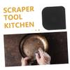 AUTSUPPL 2pcs Non-slip Cream Scrapers Ergonomic Dough and Cake Smoother Kitchen Cleaning Tool for Pots Pans and Baking Compact for Easy Storage view 2