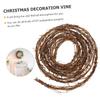 OHPHCALL 4pcs Xmas Rattan Garland Decoration Christmas Grapevine Vine for Mantle Fireplace Stairs Table Wall and Door for Holiday Celebrations and Festive Decor view 2