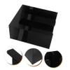 BRIGHTFUFU 1pc Paper Cup Holder for Countertop Black Disposable Cup Organizer Smooth Edges for Coffee Bars Cafeterias Offices and Homes Storage view 2