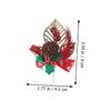 WHAMVOX 20pcs Christmas Cake Topper Festive Holiday Decor for Baking Bouquets and Party Supplies for Weddings and Christmas Celebrations view 2