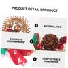 WHAMVOX 20pcs Christmas Cake Topper Festive Holiday Decor for Baking Bouquets and Party Supplies for Weddings and Christmas Celebrations view 4