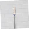 GRIRIW 5pcs Wall-Mounted Mop Hooks Broom Hanger Clip Detachable Head Rack Microfiber Mop Holder Wall Mounted Organizer for Home view 2