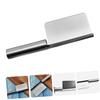 BIUDECO 2pcs Stainless Steel Crumb Scraper for Easy Cleanup Restaurants and Bakeries Tabletop Crumb Cleaner Essential Tool for Servers and Home Use view 3