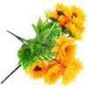 BIUDECO Sunflower Decorations Artificial Sunflower Bouquets Perfect for Home and Party view 1