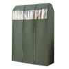Garment Covers for Clothes Rack/Closet/Hanging Clothes, Garment Bags with Clear Window and Zipper for Closet, for Dry Cleaner, Home Storage(Green,100cm/39in) view 1