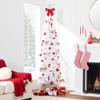 Best Choice Products White Pencil Christmas Tree 9ft Unlit Slim Decoration Without Lights, Skinny Premium Holiday Decor, Metal Stand, Easy Assembly view 2