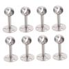 ORFOFE 8pcs Closet Rod Support Brackets Ceiling Mount Brackets for Curtain Rods Heavy Duty Multi-Purpose Style Strength view 1