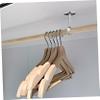ORFOFE 8pcs Closet Rod Support Brackets Ceiling Mount Brackets for Curtain Rods Heavy Duty Multi-Purpose Style Strength view 3
