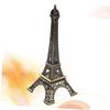 GOOHOCHY 2pcs Iron Eiffel Tower Model Statues for Home Decor Travel Souvenirs and Desk Decoration Vintage Style Metal Ornaments for view 4