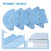 PonpEd Compatible for EVERYBOT 3i4/10* Mop ClothsRobot Vacuum Cleaner Spare PartsHousehold Cleaning Tools Replacement Rags Mop Accessory(4pcs Mop Cloth) view 3