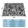 RLDOBOFE Throw Blanket Reversible Plush Blanket 60"x50" Zebra Print Blankets Flannel Warm Cozy Throws for Sofa Farmhouse Decor Lightweight Throw for Couch Bed All Seasons view 2