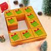 12day Christmas Countdown Calendar Giftt Box | Countdown To Christmas Packaging Box 12 Days,Empty To Fill Yourself,Make Your Own view 3