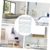 SOESFOUFU Shoe Rack Storage Organizer 4 Tier Home Shoes Holder Space-Saving Easy to Clean Stainless Steel Plastic view 4