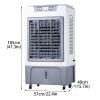 Yajuer 3 in 1 Evaporative Air Cooler, Swamp Cooler with Water Tank and 8H Timer, 3 Speeds Portable Air Cooler for Home Office Garage view 2