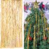 Fofetbfo 5000/12000 Pcs Strands 17 Inches Christmas Icicle Tinsel Foil Fringes Christmas Tree Tinsel Curtain Decoration Christmas Tinsel Icicle Strand for Holiday New Year Eve Birthday view 1