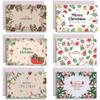 Wiywef 6pcs/Set Merry Cards Greeting Card with Envelopes Christmas Cards Christmas Invitations for Holiday Party Decor view 1