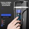 24V 12V Travel Electric Kettle for Car Truck,500ml Car Heating Mug Stainless Steel Intelligent Temperature Display LCD Heat Preservation Fast Heating view 3