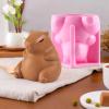 Capybaras Shape Silicone Molds Baking Molds Crafting Moulds Use For Soap Resin Food Grade Silicone Texture view 4