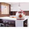 Ceramic Rice Jar With Lid Traditional Chinese Style Food Storage Jars Classic Food Dispensers Ceramic Household Rice Storage Box With Lid Suitable For Cereal, Flour, Sugar, Coffee, Rice(C-16*16*24cm) view 2