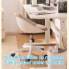JBNCRYGD Office Chair, Vanity Chair, Desk Chair, Foam Padding, Adjustable Height, for Home Office, Study, Bedroom,A view 3