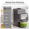Joydeem Automatic Soymilk Maker Machine, Hot Cooking Blender for Soymilk, Nutmilk, Paste, Baby Food and Juice, 300-600ml Adjustable Capacity, Gray, JD-PB270, 800W view 2
