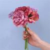 DCYEQRQ Peony Bouquet Anemone Wedding Bridal Bouquet Silk Artificial Flowers Scrapbook Flores artificiales Room Decor (C One Size) view 3