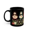 ElegantlySimple - Made in the USA - Matryoshkas Coffee Mug, Traditional Russian Nesting Dolls Tea Cup view 3