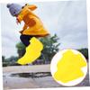 BELLIFFY 2pairs Non-slip Boot Covers Elastic Rain Shoe Protector for Outdoor Activities Fits Men and Women Yellow Keep Shoes Clean and Dry view 3