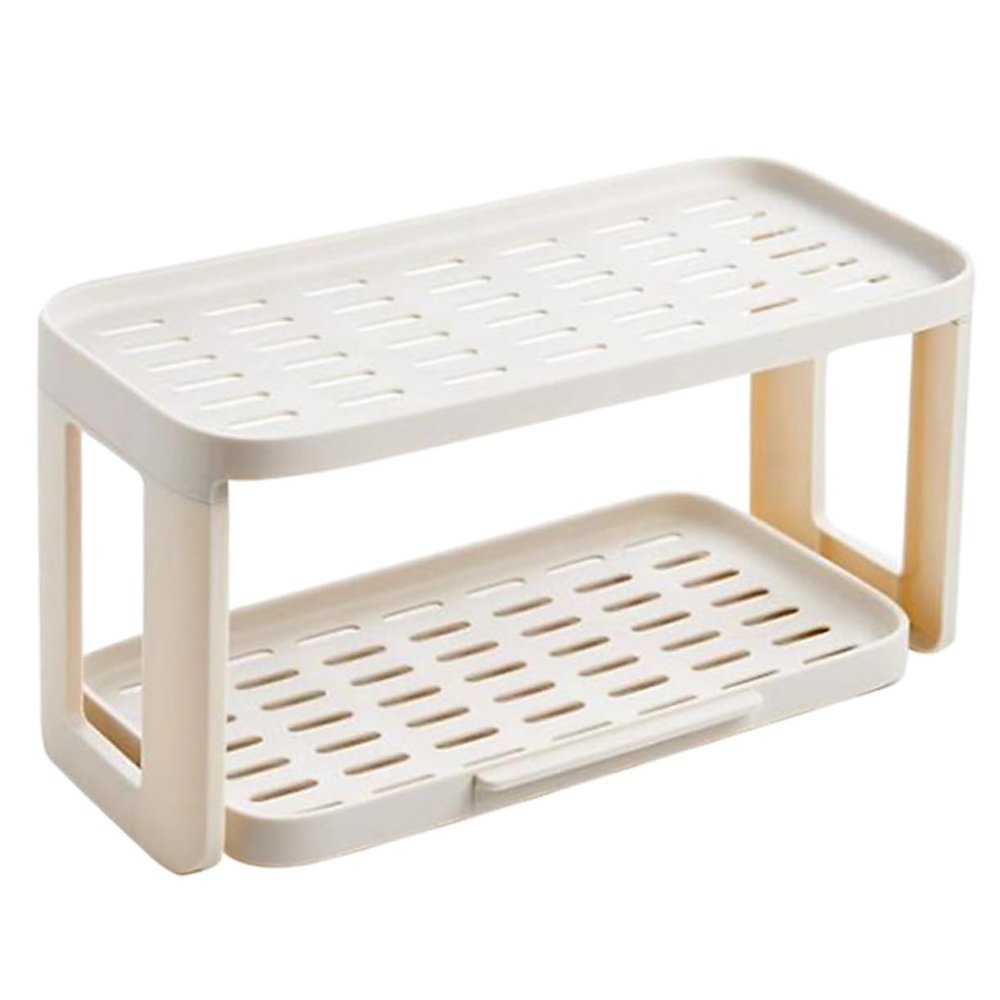 Hoement Seasoning Storage Rack Spice Bottle Rack Condiment Jar Container Kitchen Supply