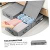 CHILDWEET Bed Storage Foldable Clothes Organizer Clothing Storage Bin for Blankets view 4