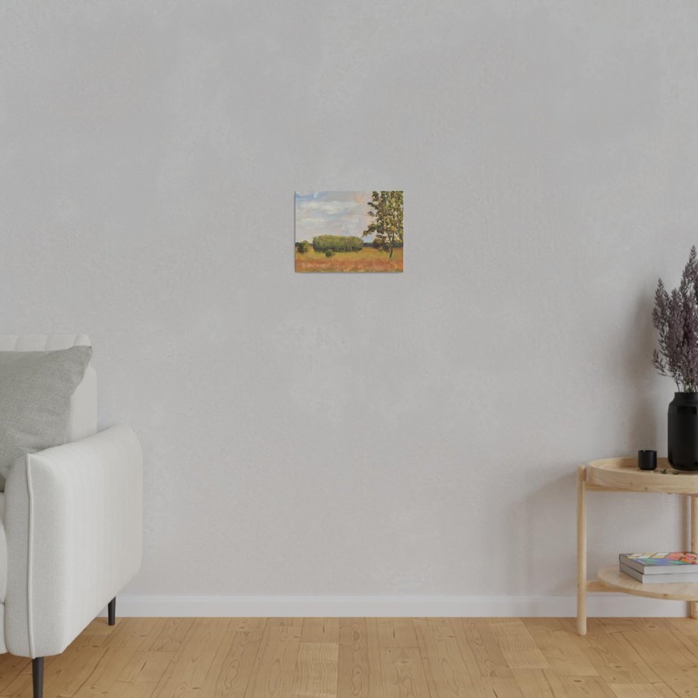 Canvas Print Plein Air | West Branch Forest Preserve, DuPage County, Illinois | Art Print, Matte, Stretched, 0.75 in.